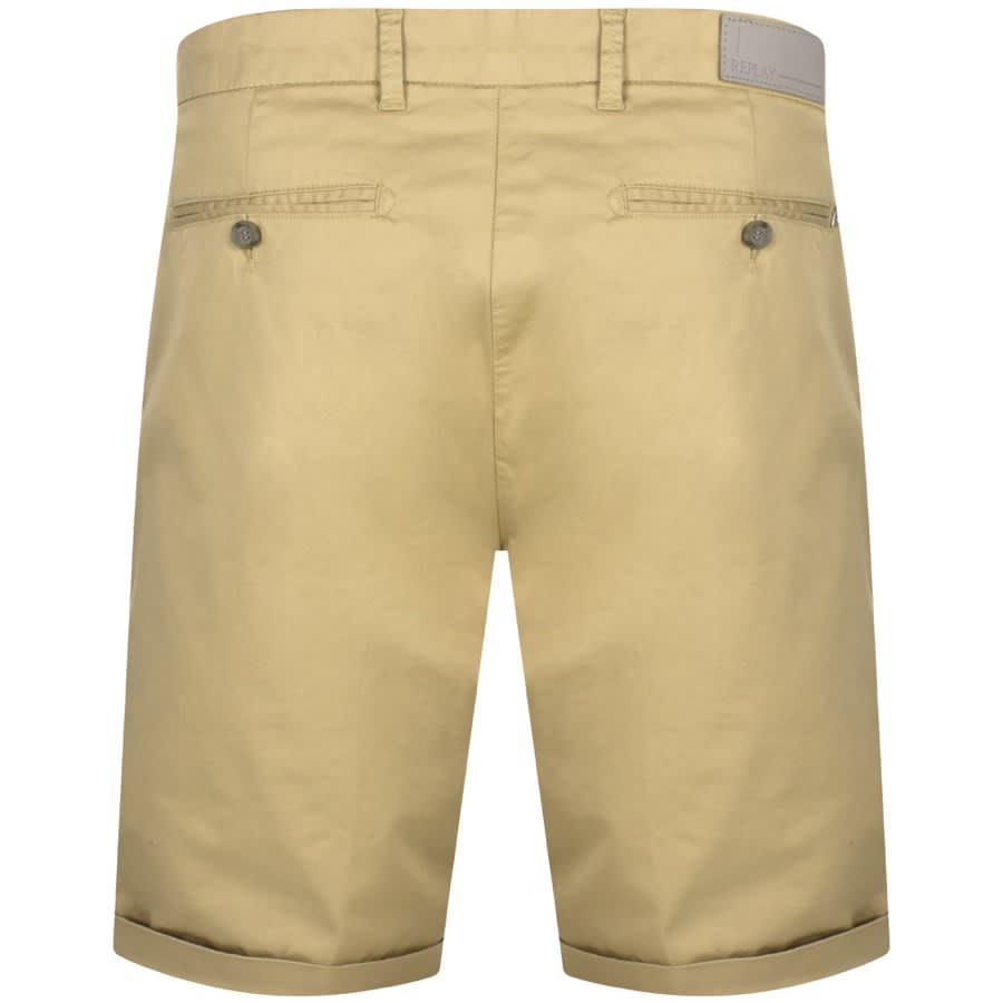 Replay Chino Shorts Beige